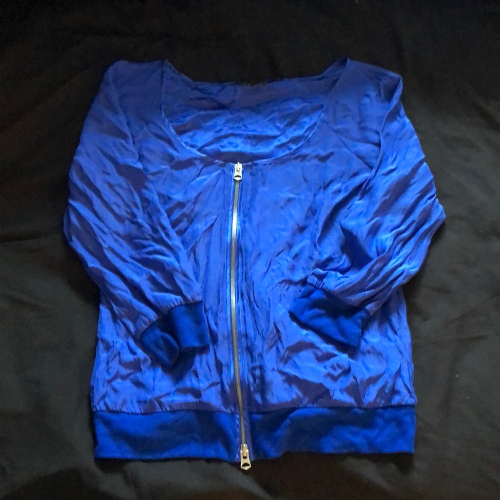 Silk Armani exchange jacket.